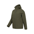 Khaki - Lifestyle - Mountain Warehouse Mens Covert Waterproof Jacket