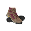Brown - Close up - Mountain Warehouse Womens-Ladies Storm Suede Waterproof Hiking Boots