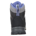 Grey - Back - Mountain Warehouse Womens-Ladies Storm Suede Waterproof Hiking Boots