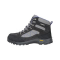 Grey - Pack Shot - Mountain Warehouse Womens-Ladies Storm Suede Waterproof Hiking Boots