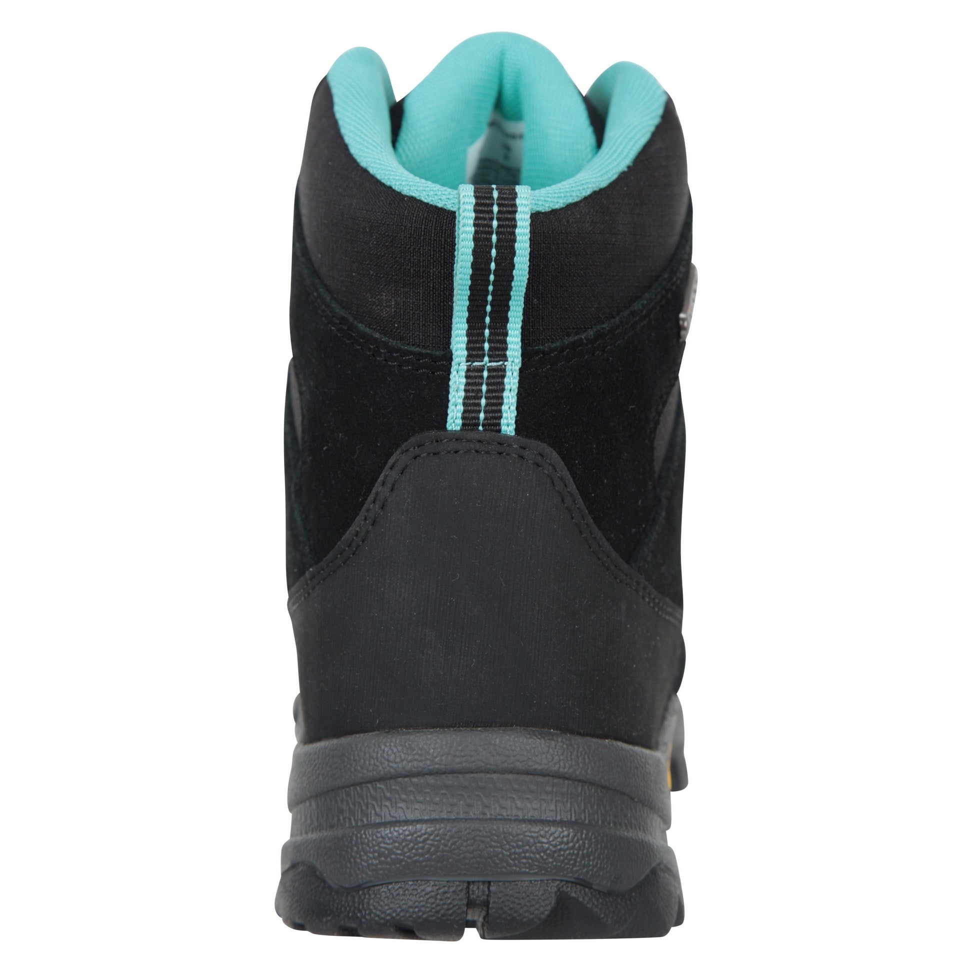 Black - Back - Mountain Warehouse Womens-Ladies Storm Suede Waterproof Hiking Boots