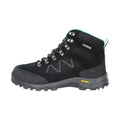 Black - Side - Mountain Warehouse Womens-Ladies Storm Suede Waterproof Hiking Boots