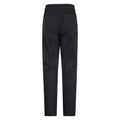 Black - Back - Mountain Warehouse Womens-Ladies Expedition Hybrid Hiking Trousers