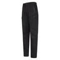 Black - Side - Mountain Warehouse Womens-Ladies Expedition Hybrid Hiking Trousers