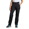 Black - Pack Shot - Mountain Warehouse Womens-Ladies Expedition Hybrid Hiking Trousers