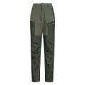 Khaki - Front - Mountain Warehouse Womens-Ladies Expedition Hybrid Hiking Trousers