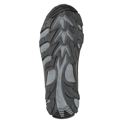 Jet Black - Pack Shot - Mountain Warehouse Womens-Ladies Rapid Suede Waterproof Walking Boots
