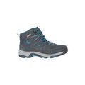 Grey - Side - Mountain Warehouse Womens-Ladies Rapid Suede Waterproof Walking Boots