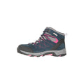 Navy - Side - Mountain Warehouse Womens-Ladies Rapid Suede Waterproof Walking Boots