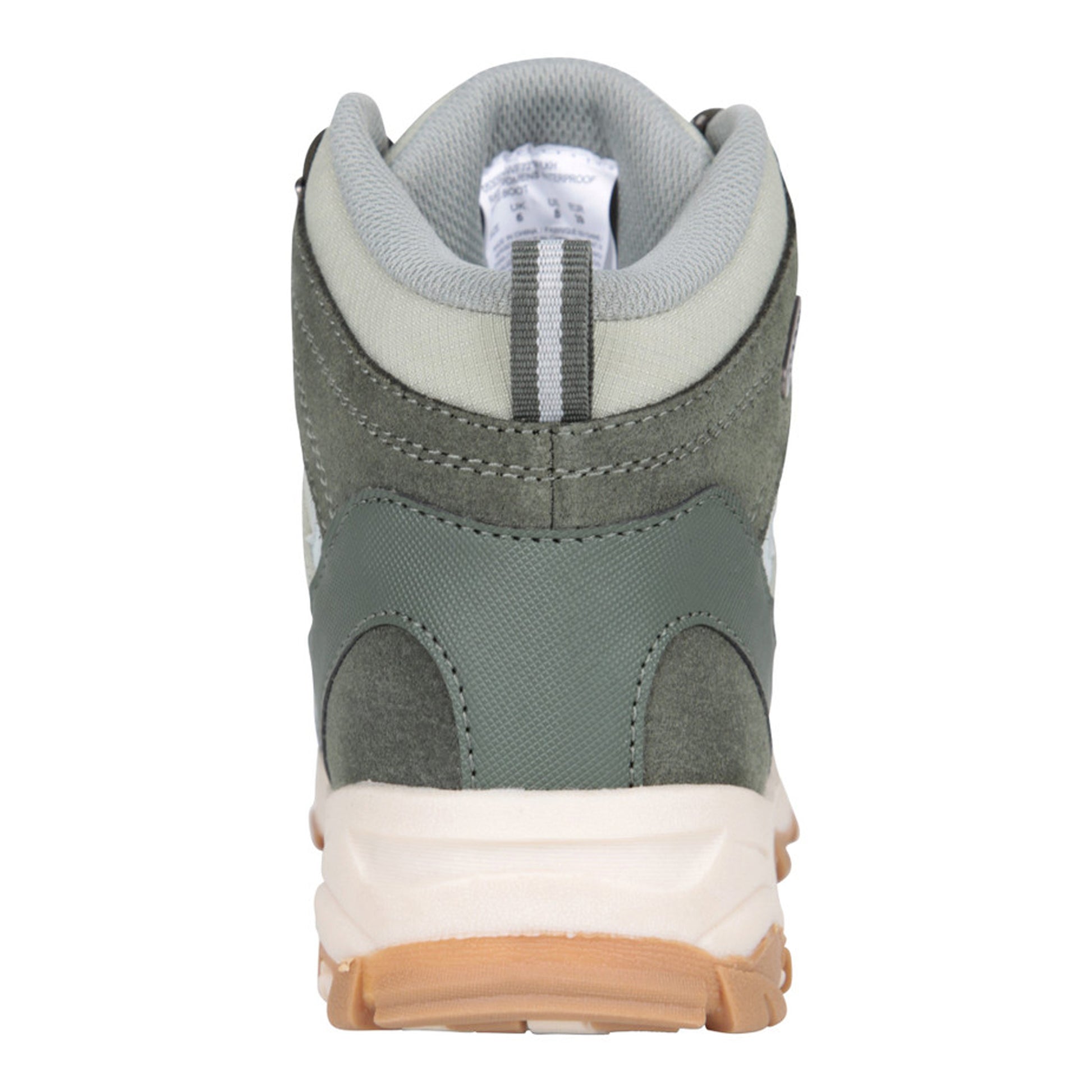 Light Khaki - Back - Mountain Warehouse Womens-Ladies Rapid Suede Waterproof Walking Boots