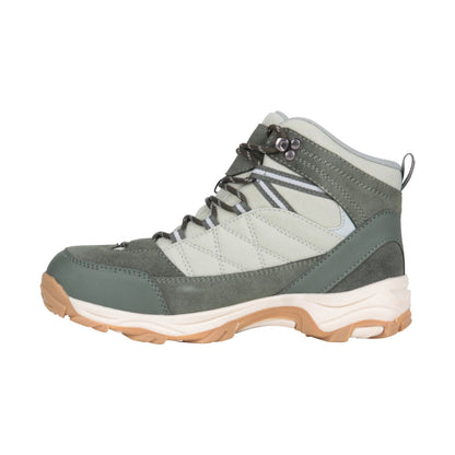 Light Khaki - Lifestyle - Mountain Warehouse Womens-Ladies Rapid Suede Waterproof Walking Boots