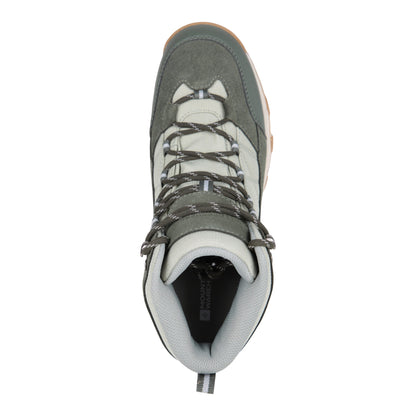 Light Khaki - Pack Shot - Mountain Warehouse Womens-Ladies Rapid Suede Waterproof Walking Boots