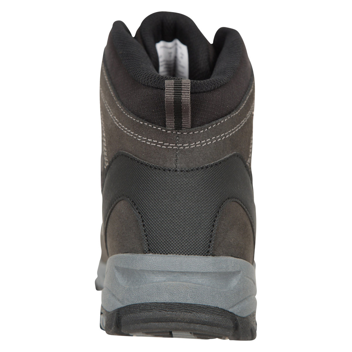 Jet Black - Back - Mountain Warehouse Womens-Ladies Rapid Suede Waterproof Walking Boots
