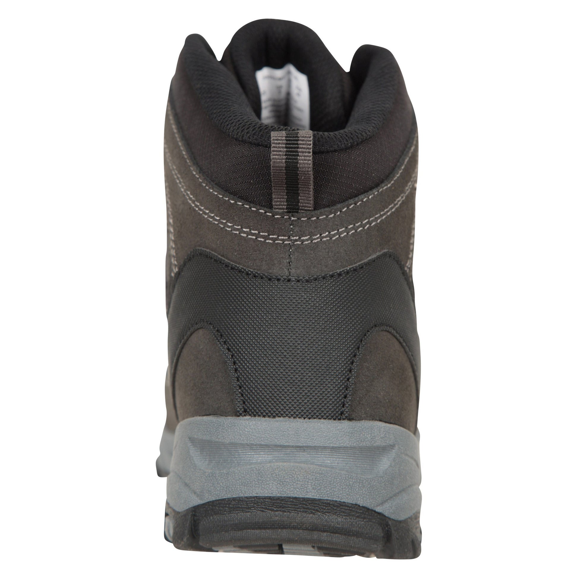 Jet Black - Back - Mountain Warehouse Womens-Ladies Rapid Suede Waterproof Walking Boots