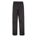 Black - Back - Mountain Warehouse Mens Extreme Downpour Waterproof Over Trousers