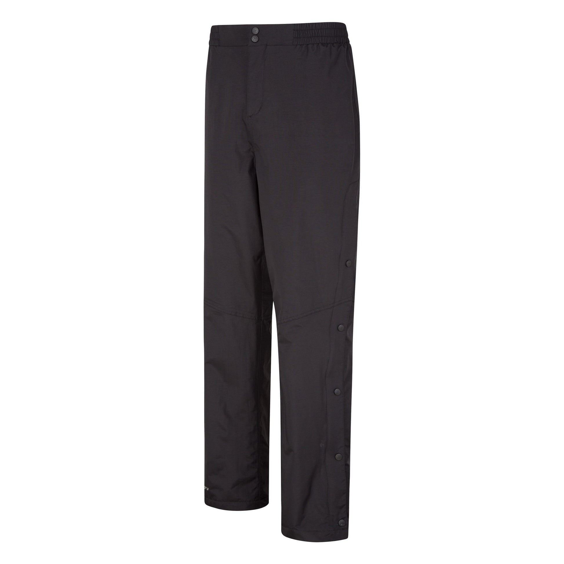 Black - Side - Mountain Warehouse Mens Extreme Downpour Waterproof Over Trousers