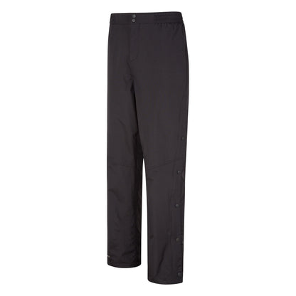 Black - Side - Mountain Warehouse Mens Extreme Downpour Waterproof Over Trousers