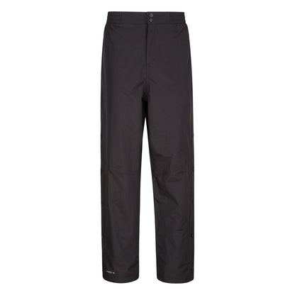 Black - Front - Mountain Warehouse Mens Extreme Downpour Waterproof Over Trousers