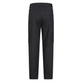 Jet Black - Back - Mountain Warehouse Mens Trek II Regular Winter Trousers