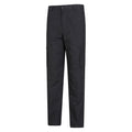 Jet Black - Side - Mountain Warehouse Mens Trek II Regular Winter Trousers