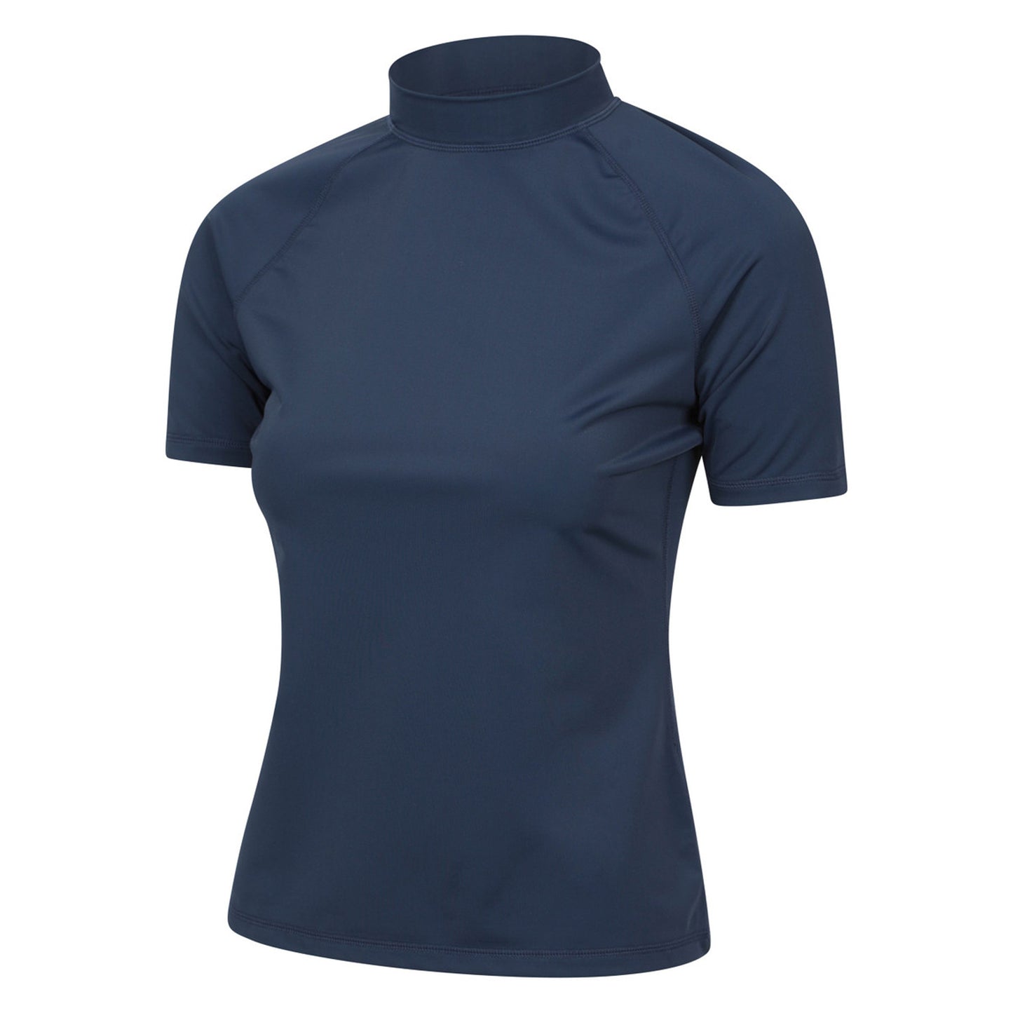 Dark Blue - Side - Mountain Warehouse Womens-Ladies UV Protection Rash Guard