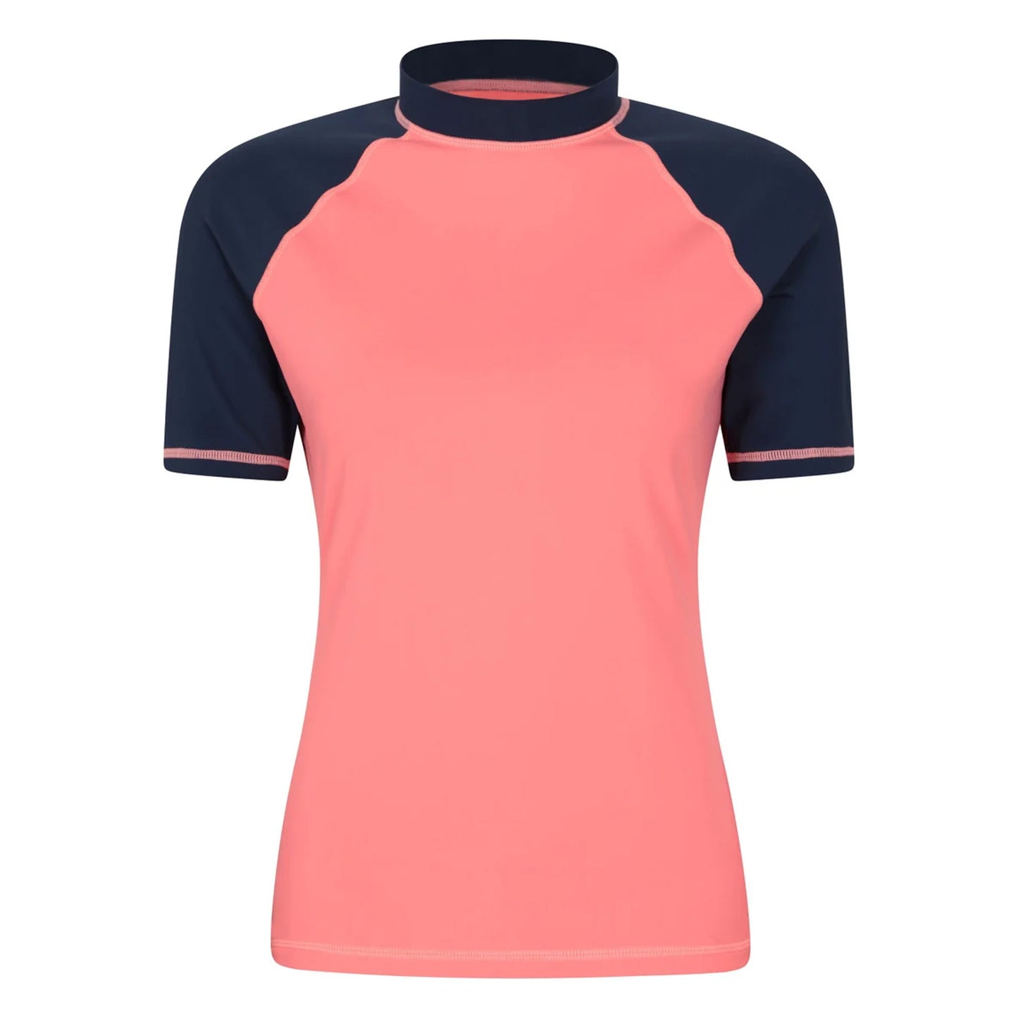 Light Pink - Front - Mountain Warehouse Womens-Ladies UV Protection Rash Guard