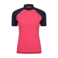 Coral - Front - Mountain Warehouse Womens-Ladies UV Protection Rash Guard