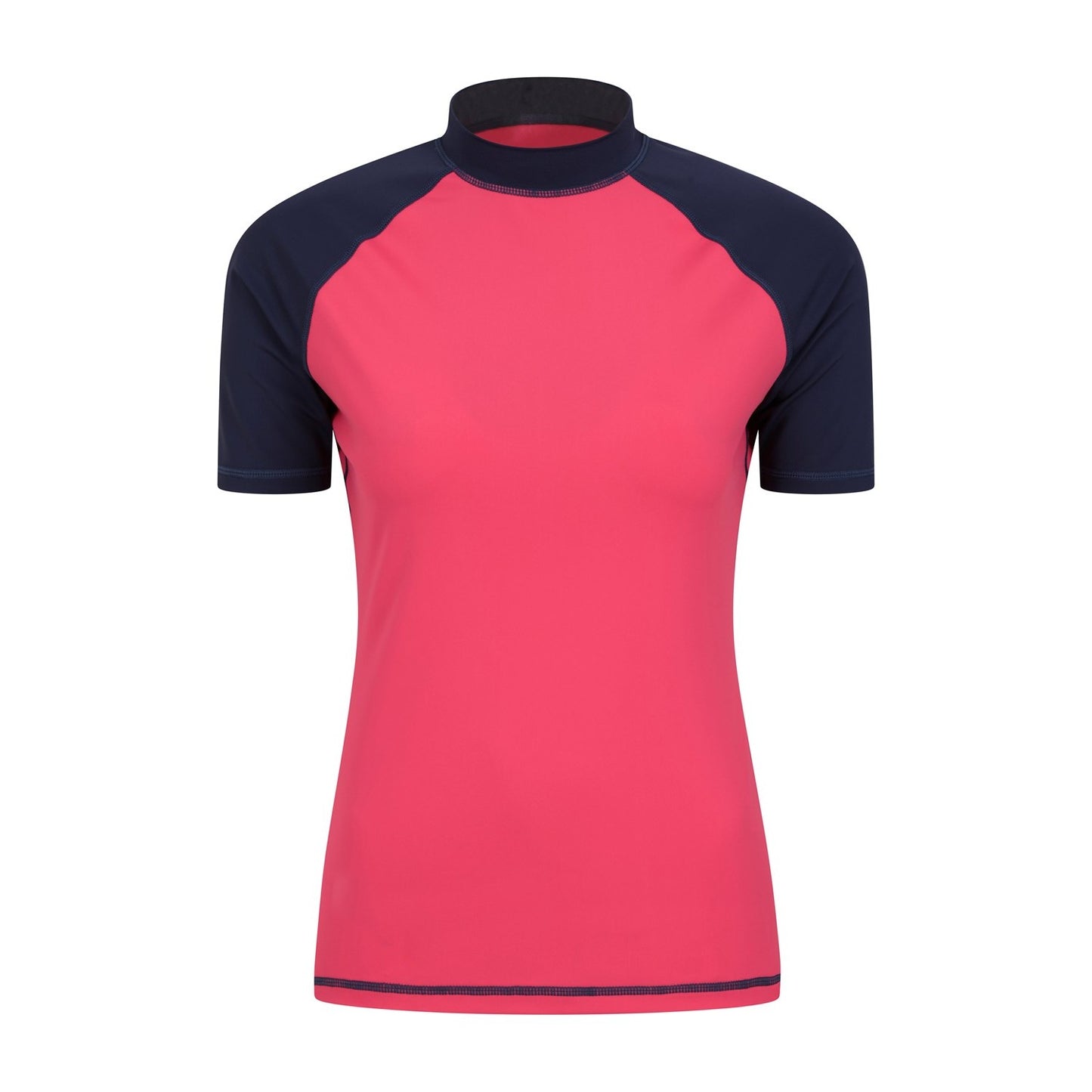 Coral - Front - Mountain Warehouse Womens-Ladies UV Protection Rash Guard