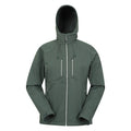 Khaki - Front - Mountain Warehouse Womens-Ladies Helsinki Recycled Soft Shell Jacket