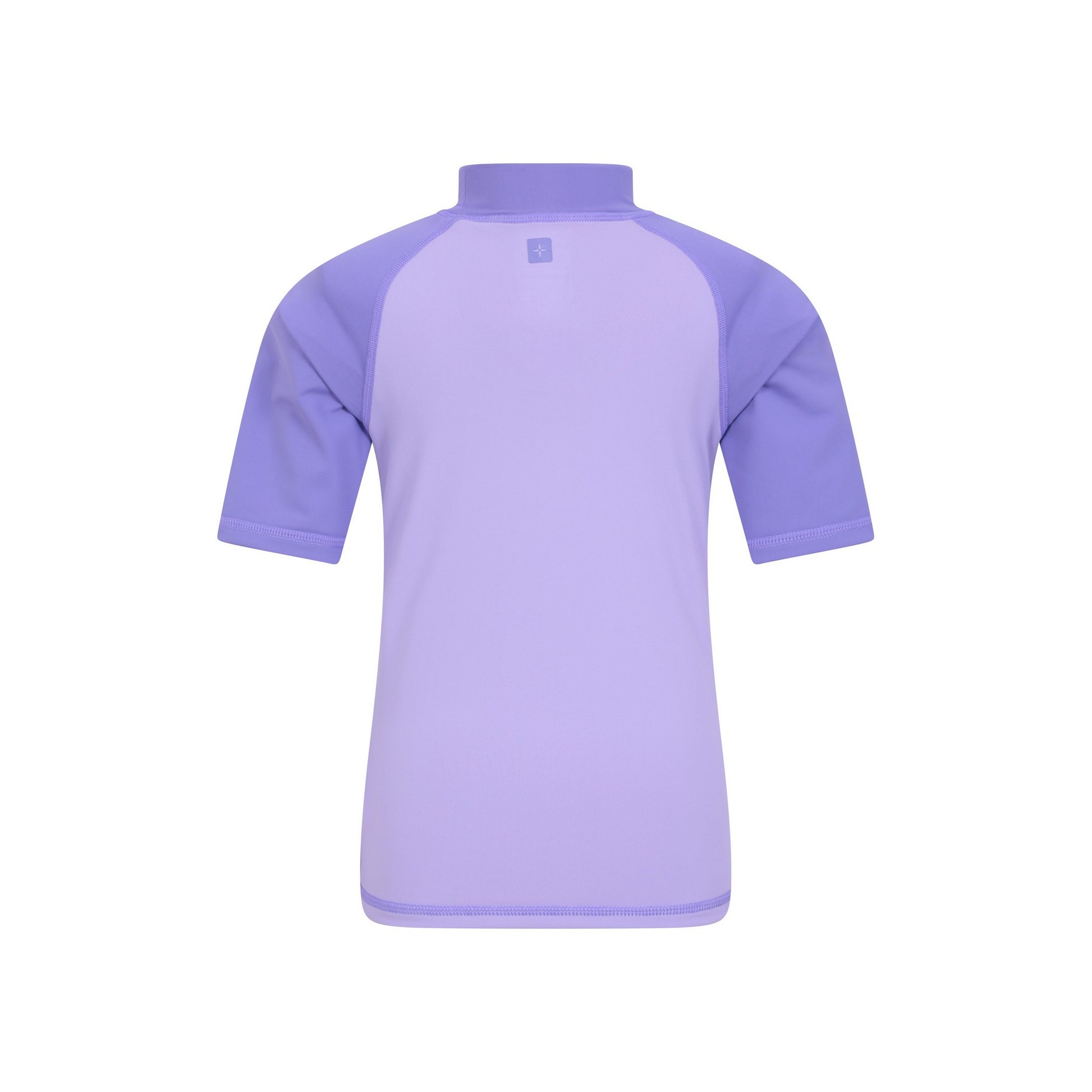 Dusky Purple - Back - Mountain Warehouse Childrens-Kids Sun Protective Short-Sleeved Swim Vest