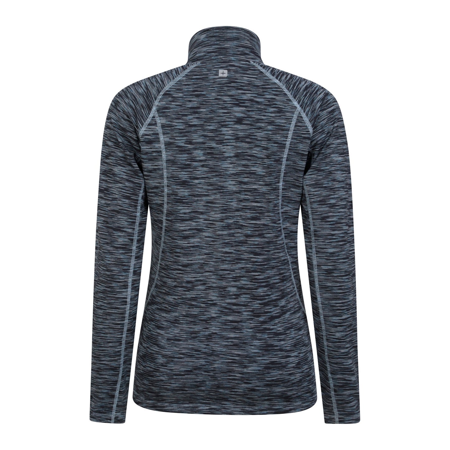 Dark Blue - Back - Mountain Warehouse Womens-Ladies Bend & Stretch Full Zip Midlayer