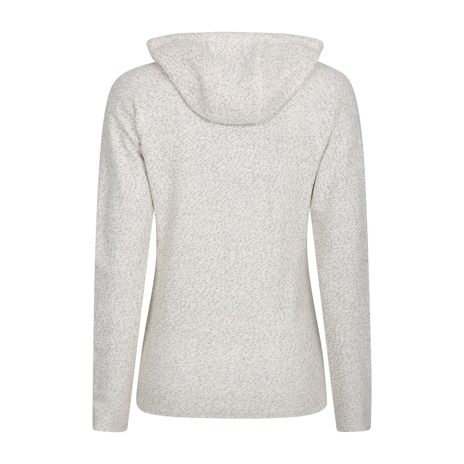 Beige - Back - Mountain Warehouse Womens-Ladies Cambridge Full Zip Hoodie