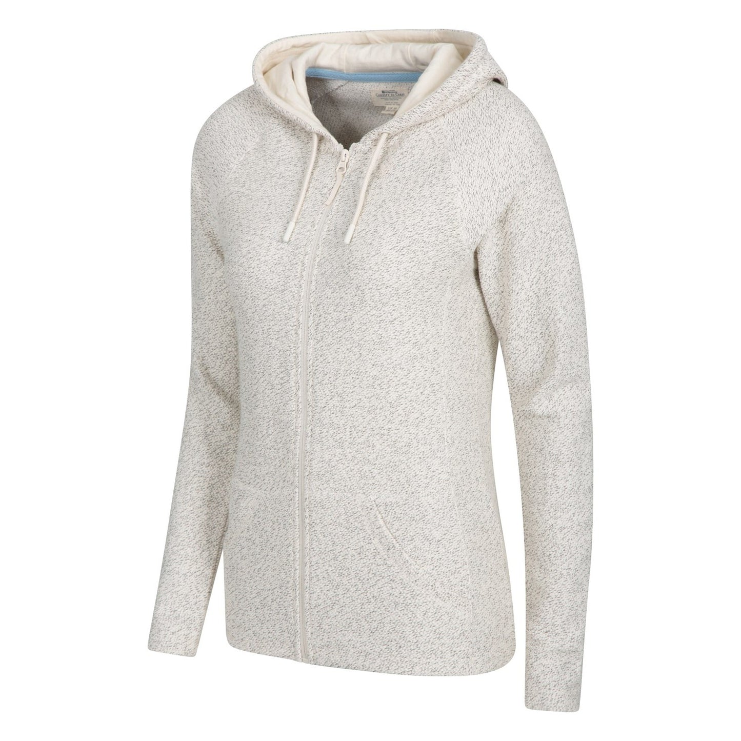 Beige - Lifestyle - Mountain Warehouse Womens-Ladies Cambridge Full Zip Hoodie