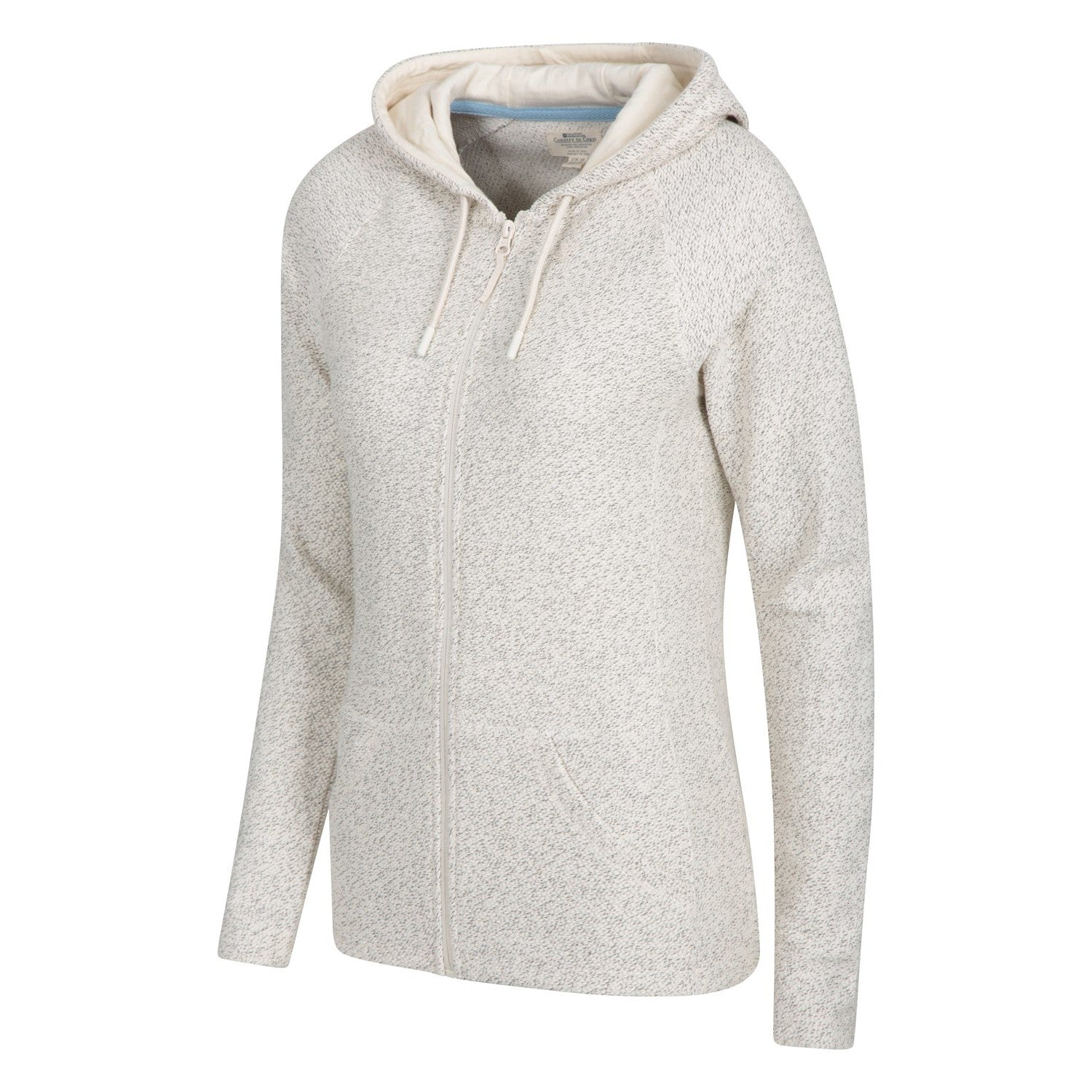 Beige - Lifestyle - Mountain Warehouse Womens-Ladies Cambridge Full Zip Hoodie