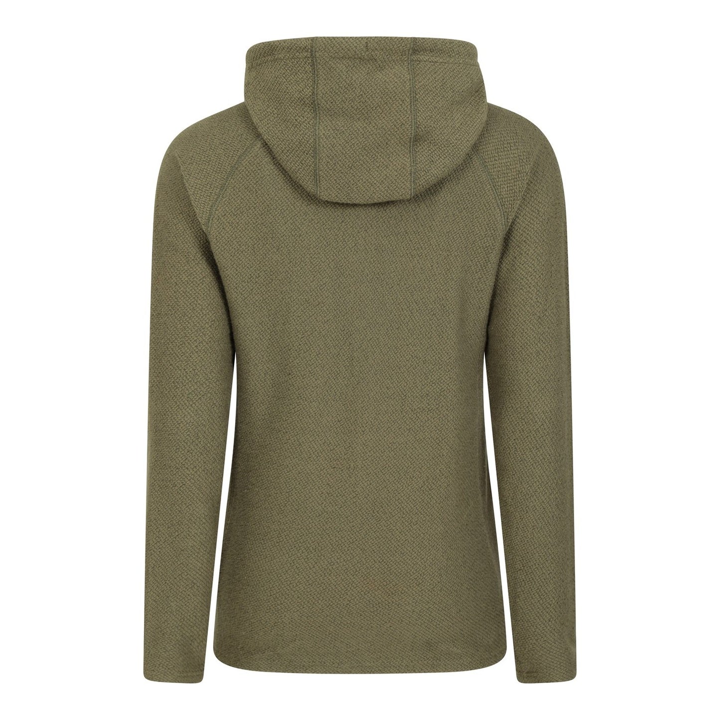 Khaki - Back - Mountain Warehouse Womens-Ladies Cambridge Full Zip Hoodie