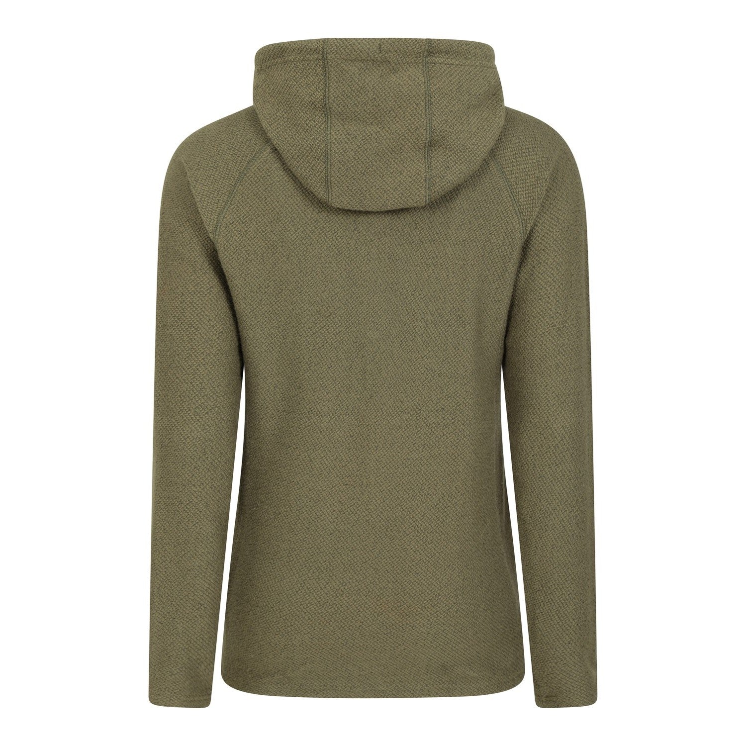 Khaki - Back - Mountain Warehouse Womens-Ladies Cambridge Full Zip Hoodie