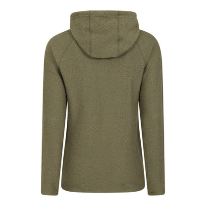 Khaki - Back - Mountain Warehouse Womens-Ladies Cambridge Full Zip Hoodie