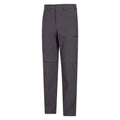Grey - Lifestyle - Mountain Warehouse Mens Trek Stretch Convertible Trousers