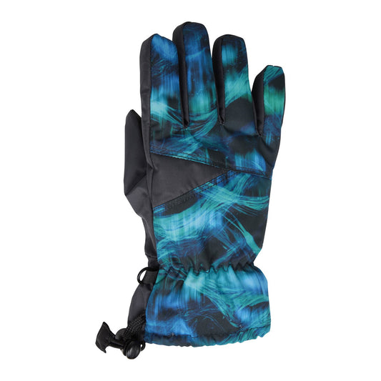 Dark Teal - Front - Mountain Warehouse Childrens-Kids Extreme Waterproof Ski Gloves