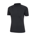 Black-Pink - Close up - Mountain Warehouse Womens-Ladies UV Protection Rash Guard (Pack of 2)