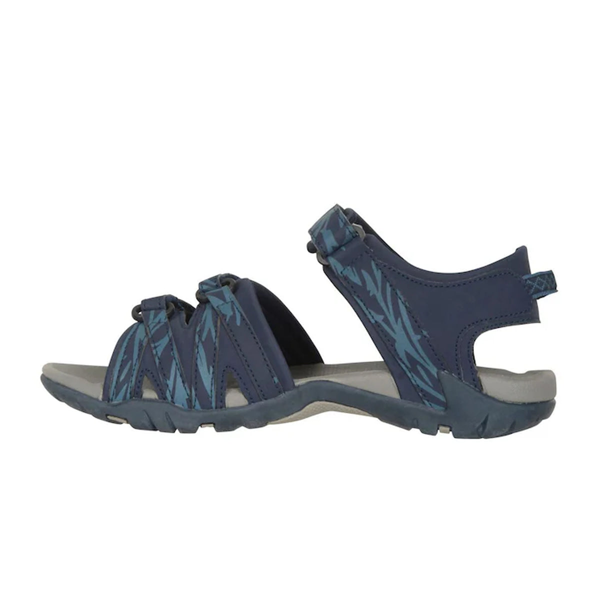 Navy - Back - Mountain Warehouse Womens-Ladies Santorini Wide Sandals