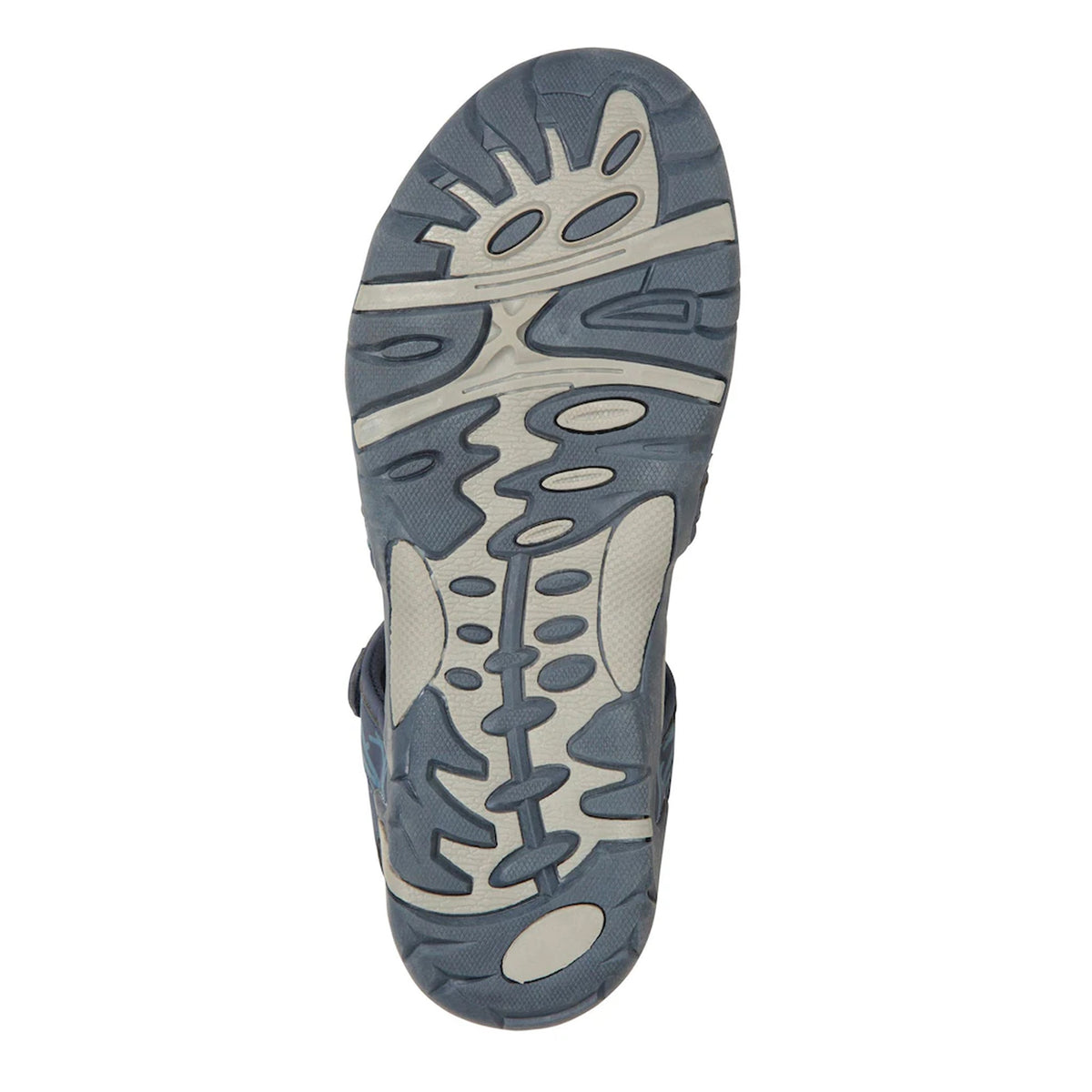 Navy - Side - Mountain Warehouse Womens-Ladies Santorini Wide Sandals
