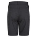 Black - Close up - Mountain Warehouse Womens-Ladies Quest Zip-Off Hiking Trousers