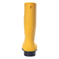 Yellow - Back - Mountain Warehouse Childrens-Kids Plain Wellington Boots