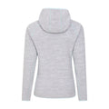 Grey - Back - Mountain Warehouse Womens-Ladies Lleyn II Melange Full Zip Hoodie