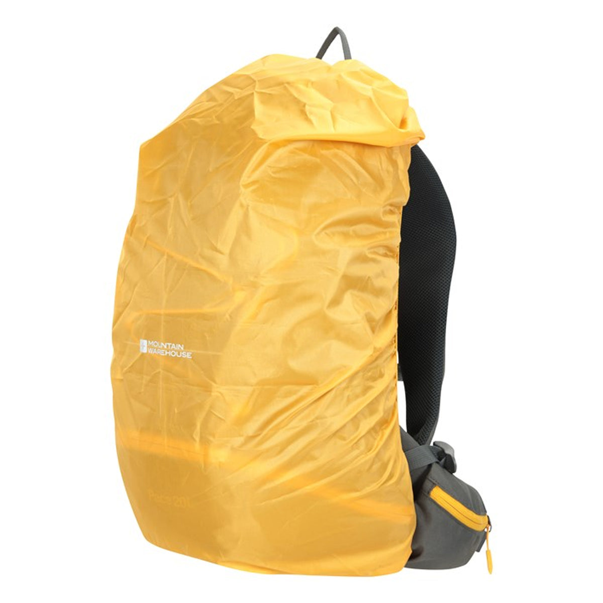 Grey - Close up - Mountain Warehouse Pace 20L Backpack