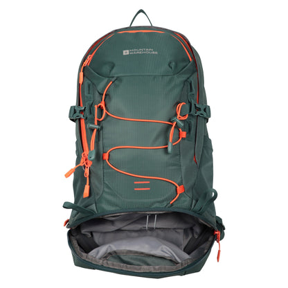 Dark Green - Pack Shot - Mountain Warehouse Pace 20L Backpack