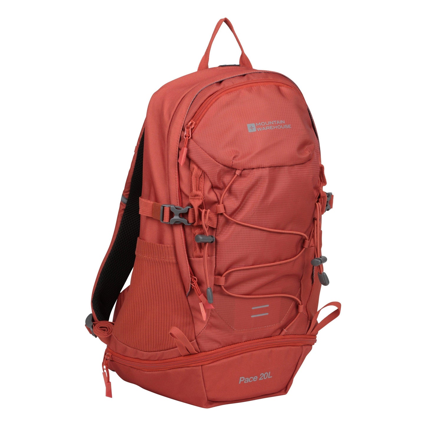 Rust - Front - Mountain Warehouse Pace 20L Backpack