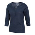 Navy - Lifestyle - Mountain Warehouse Womens-Ladies Paphos Quick Dry UV Protection Top