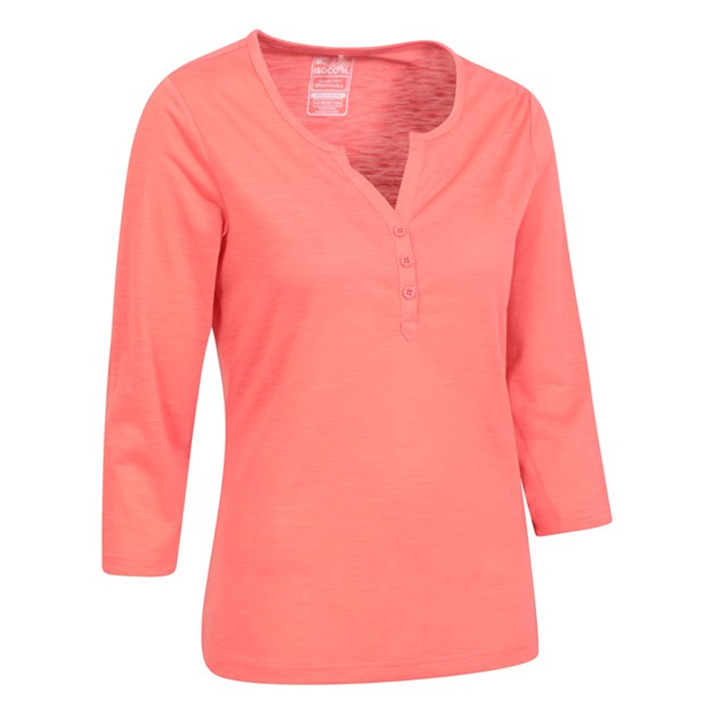 Coral - Lifestyle - Mountain Warehouse Womens-Ladies Paphos Quick Dry UV Protection Top